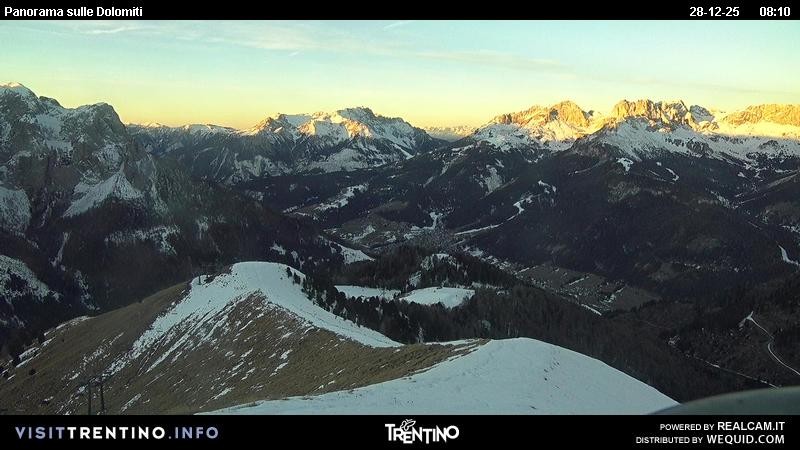 Archiv Foto Webcam Fassatal Buffaure - Vigo di Fassa