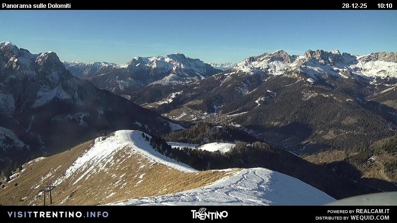 Archiv Foto Webcam Fassatal Buffaure - Vigo di Fassa