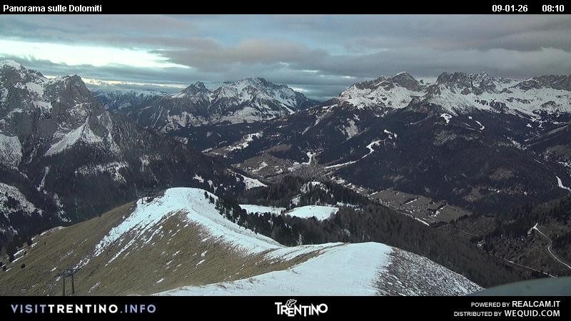 Archiv Foto Webcam Fassatal Buffaure - Vigo di Fassa