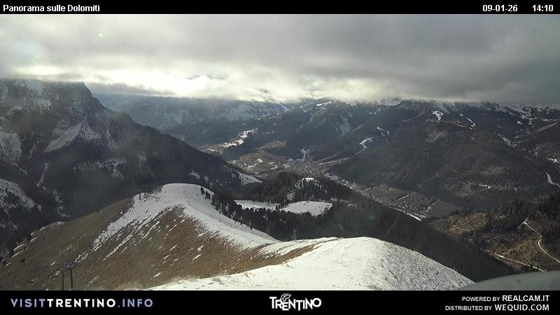 Archiv Foto Webcam Fassatal Buffaure - Vigo di Fassa