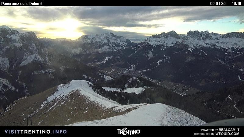 Archiv Foto Webcam Fassatal Buffaure - Vigo di Fassa