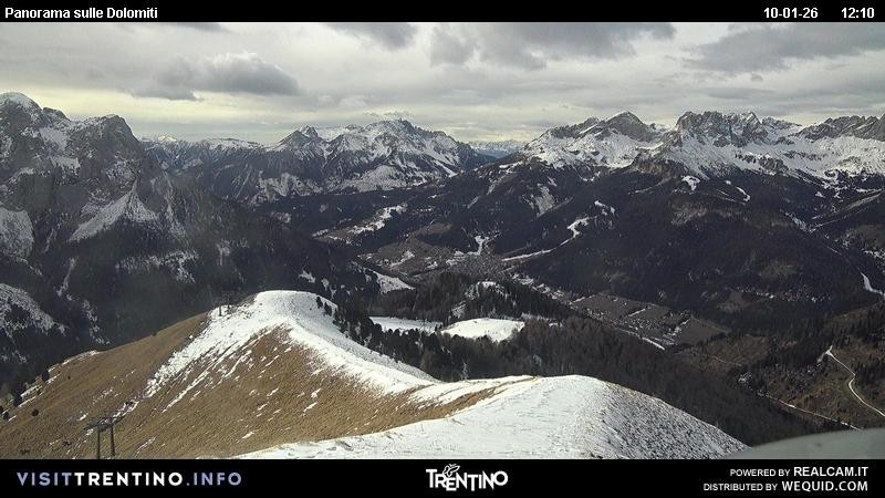 Archiv Foto Webcam Fassatal Buffaure - Vigo di Fassa