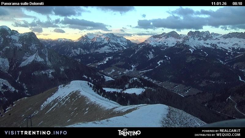 Archiv Foto Webcam Fassatal Buffaure - Vigo di Fassa