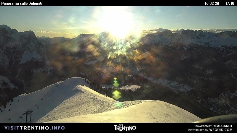 Archiv Foto Webcam Fassatal Buffaure - Vigo di Fassa