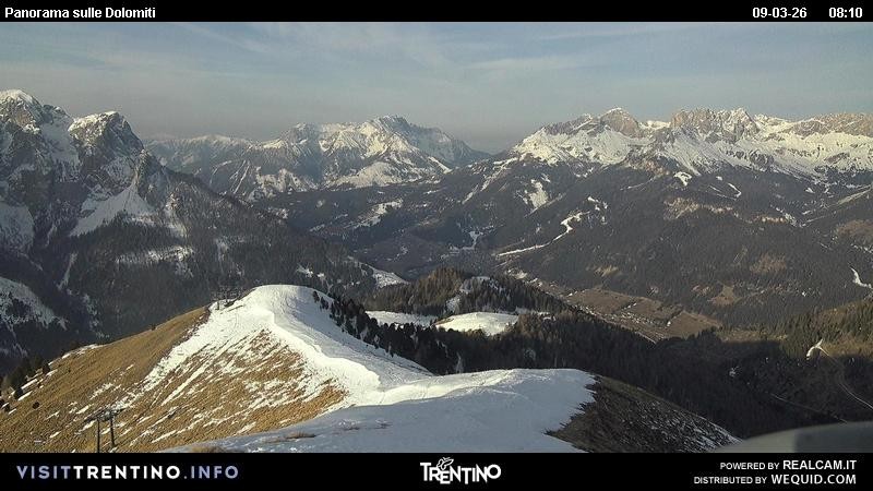 Archiv Foto Webcam Fassatal Buffaure - Vigo di Fassa