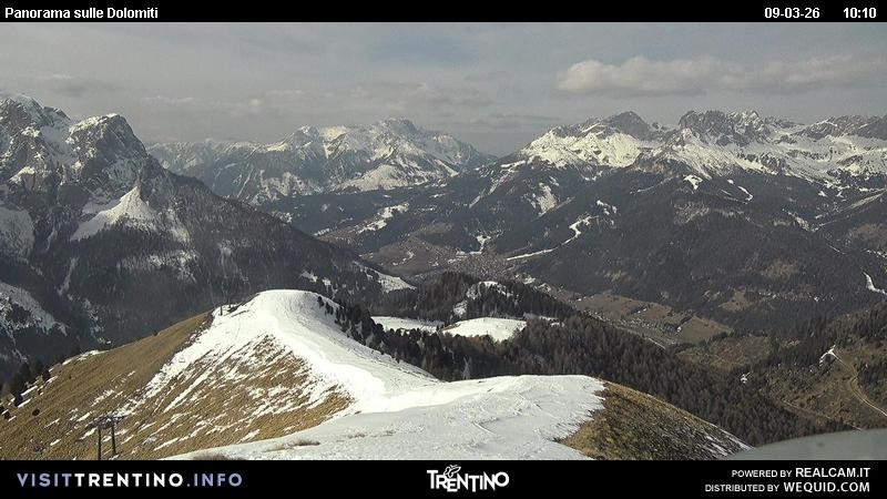 Archiv Foto Webcam Fassatal Buffaure - Vigo di Fassa