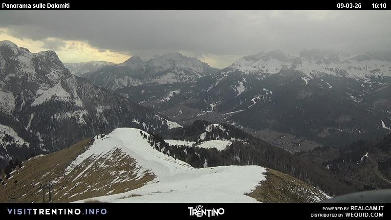 Archiv Foto Webcam Fassatal Buffaure - Vigo di Fassa