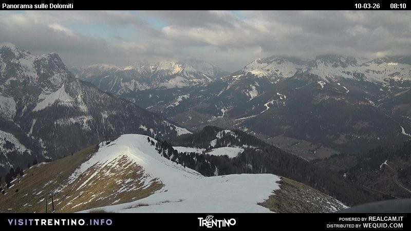 Archived image Webcam Fassatal Buffaure towards Vigo di Fassa