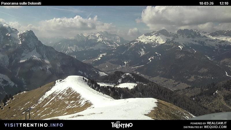 Archiv Foto Webcam Fassatal Buffaure - Vigo di Fassa
