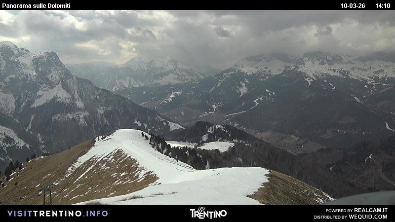 Archiv Foto Webcam Fassatal Buffaure - Vigo di Fassa