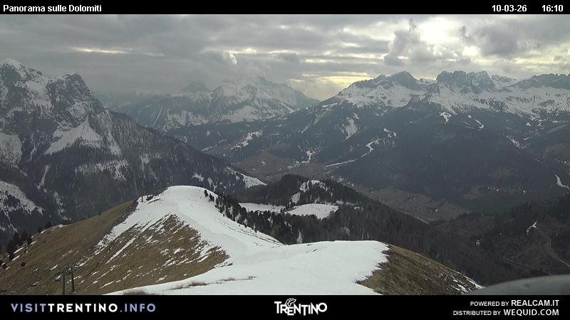 Archiv Foto Webcam Fassatal Buffaure - Vigo di Fassa