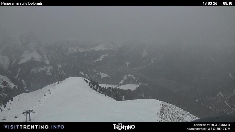 Archiv Foto Webcam Fassatal Buffaure - Vigo di Fassa