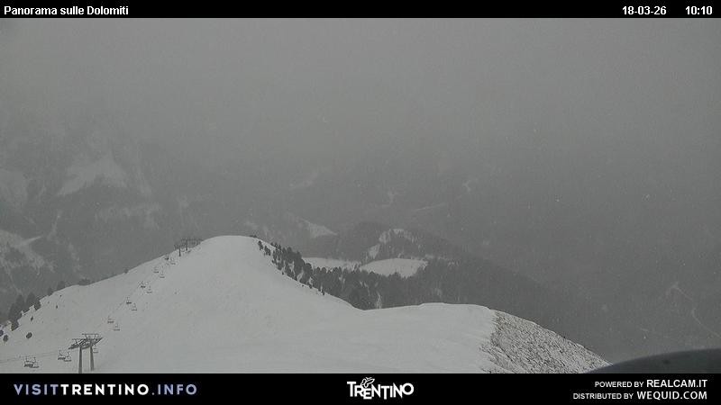 Archiv Foto Webcam Fassatal Buffaure - Vigo di Fassa