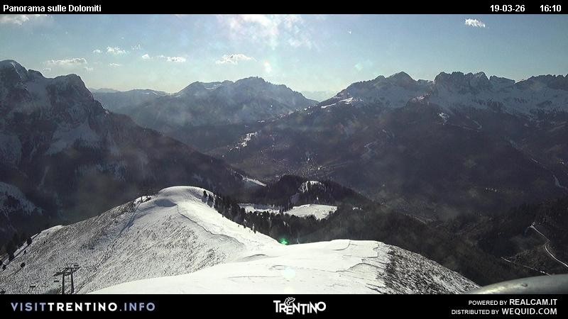 Archiv Foto Webcam Fassatal Buffaure - Vigo di Fassa