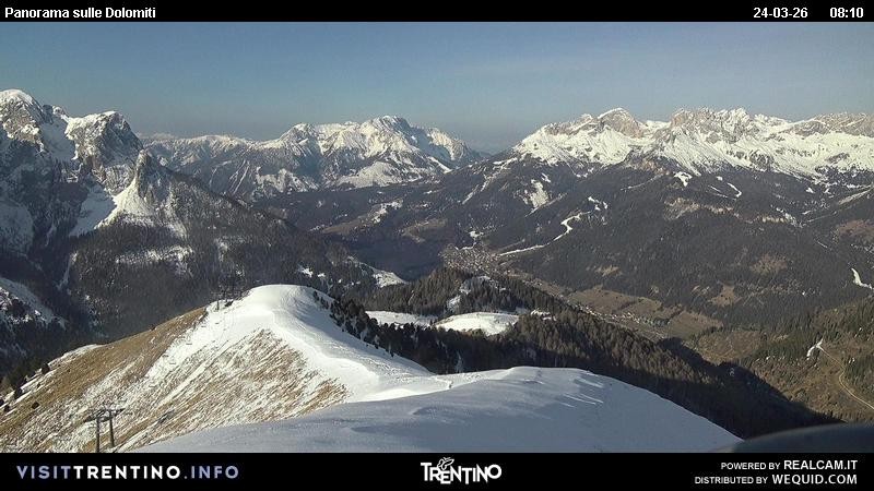 Archiv Foto Webcam Fassatal Buffaure - Vigo di Fassa