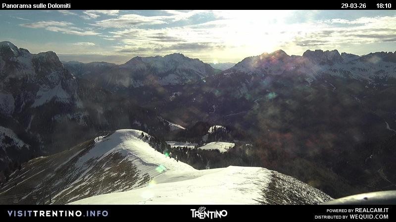 Archiv Foto Webcam Fassatal Buffaure - Vigo di Fassa