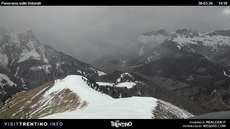 Archiv Foto Webcam Fassatal Buffaure - Vigo di Fassa