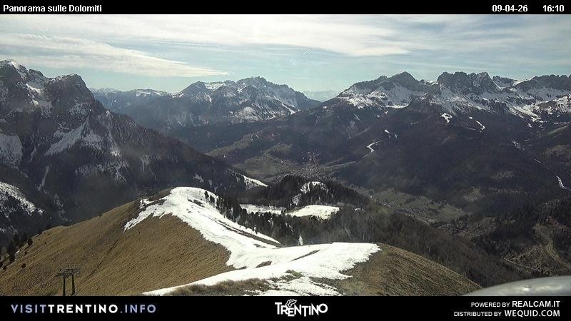 Archiv Foto Webcam Fassatal Buffaure - Vigo di Fassa