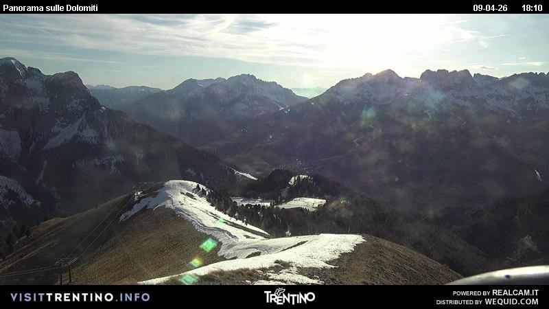 Archiv Foto Webcam Fassatal Buffaure - Vigo di Fassa