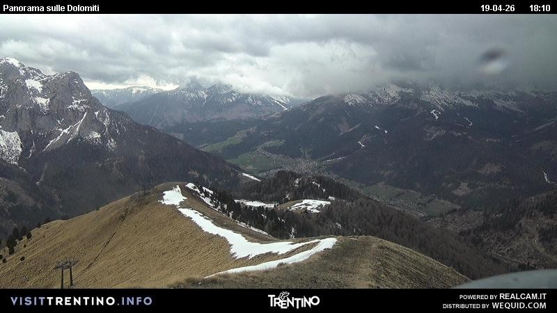 Archiv Foto Webcam Fassatal Buffaure - Vigo di Fassa