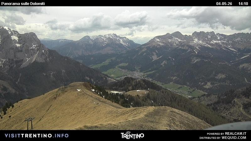 Archiv Foto Webcam Fassatal Buffaure - Vigo di Fassa