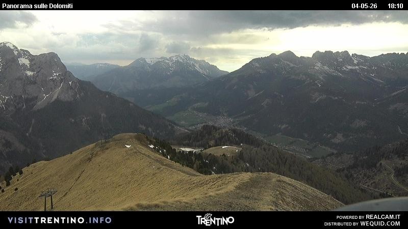Archiv Foto Webcam Fassatal Buffaure - Vigo di Fassa