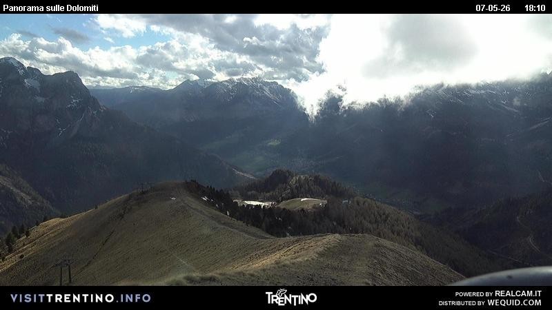 Archiv Foto Webcam Fassatal Buffaure - Vigo di Fassa