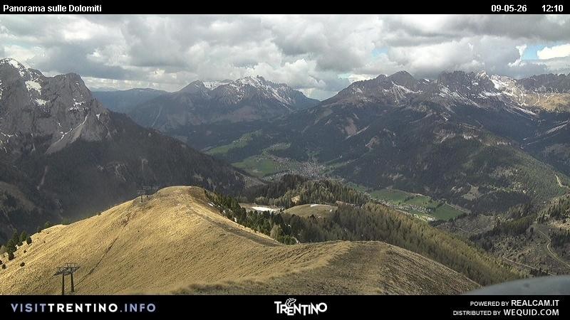 Archiv Foto Webcam Fassatal Buffaure - Vigo di Fassa