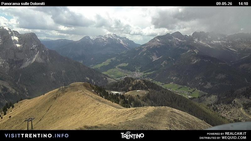 Archiv Foto Webcam Fassatal Buffaure - Vigo di Fassa