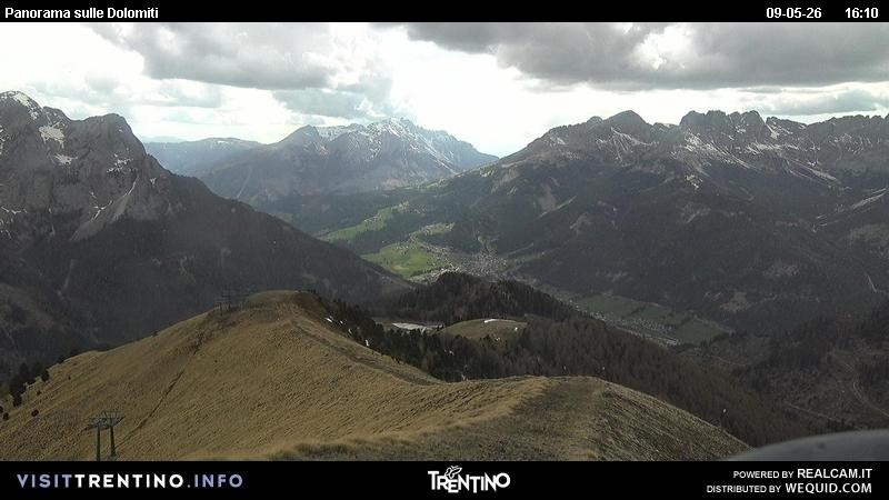 Archiv Foto Webcam Fassatal Buffaure - Vigo di Fassa