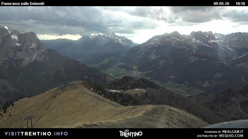 Archiv Foto Webcam Fassatal Buffaure - Vigo di Fassa
