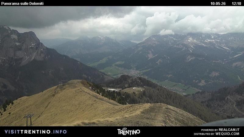 Archived image Webcam Fassatal Buffaure towards Vigo di Fassa