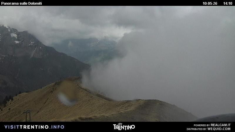 Archived image Webcam Fassatal Buffaure towards Vigo di Fassa