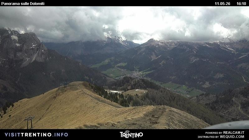 Archiv Foto Webcam Fassatal Buffaure - Vigo di Fassa