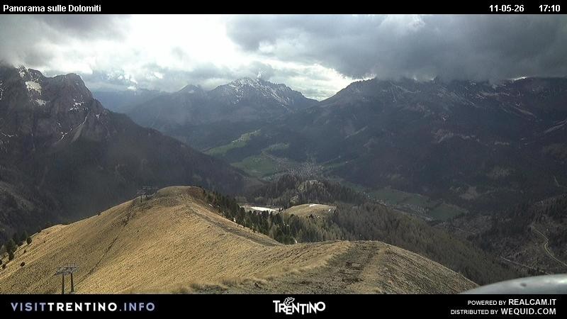 Archiv Foto Webcam Fassatal Buffaure - Vigo di Fassa