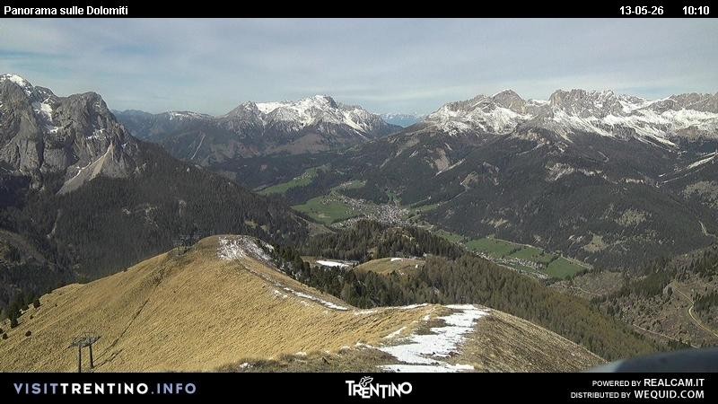 Archiv Foto Webcam Fassatal Buffaure - Vigo di Fassa