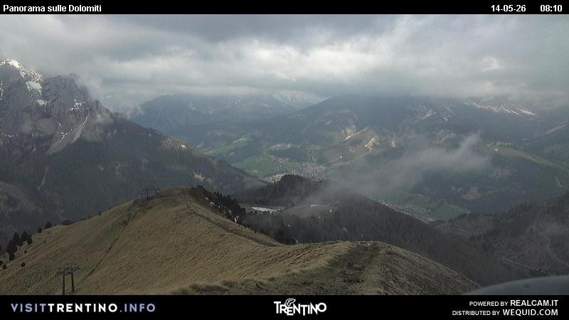 Archiv Foto Webcam Fassatal Buffaure - Vigo di Fassa