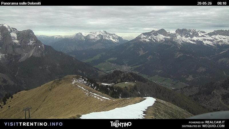 Archiv Foto Webcam Fassatal Buffaure - Vigo di Fassa