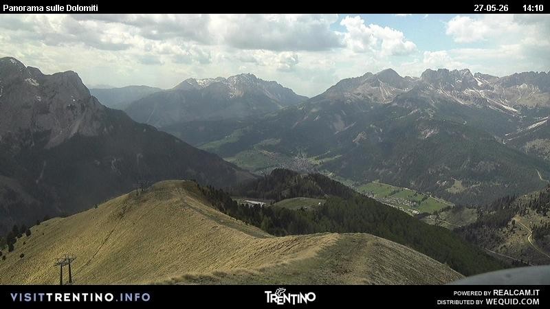 Archiv Foto Webcam Fassatal Buffaure - Vigo di Fassa