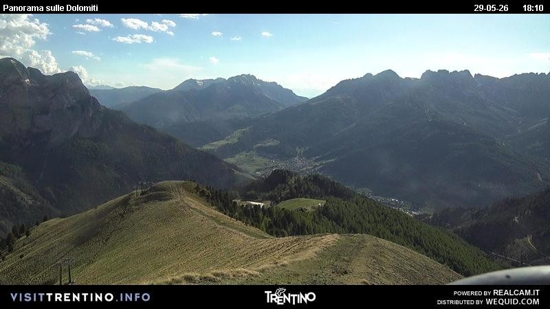 Archiv Foto Webcam Fassatal Buffaure - Vigo di Fassa