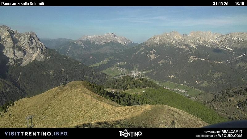 Archiv Foto Webcam Fassatal Buffaure - Vigo di Fassa