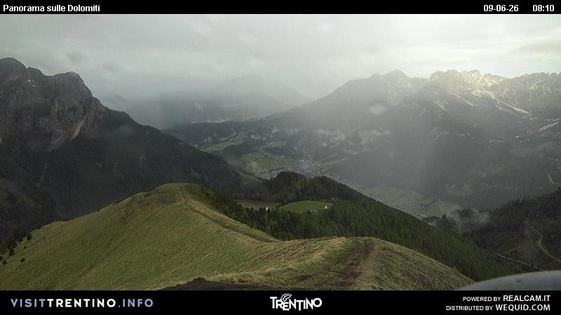 Archiv Foto Webcam Fassatal Buffaure - Vigo di Fassa