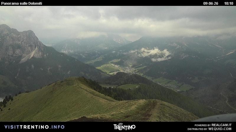 Archiv Foto Webcam Fassatal Buffaure - Vigo di Fassa