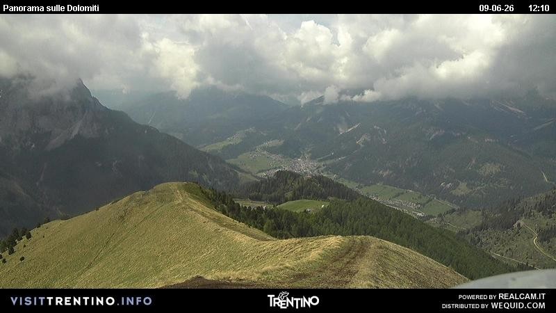 Archiv Foto Webcam Fassatal Buffaure - Vigo di Fassa