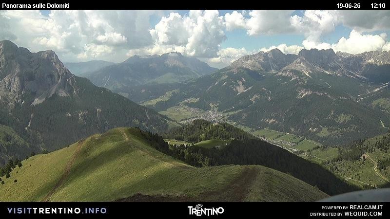 Archiv Foto Webcam Fassatal Buffaure - Vigo di Fassa