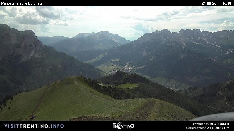 Archiv Foto Webcam Fassatal Buffaure - Vigo di Fassa