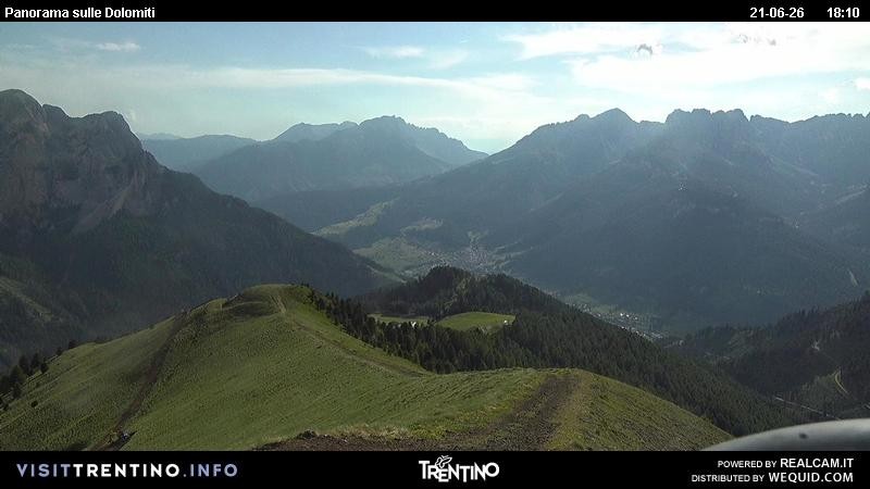 Archiv Foto Webcam Fassatal Buffaure - Vigo di Fassa