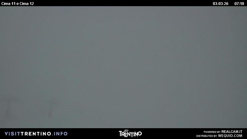 Archiv Foto Webcam Col de Valvacin und Catinaccio