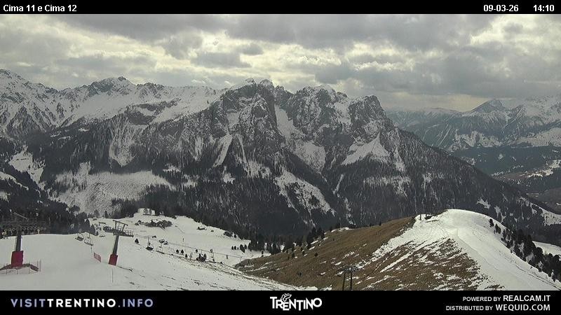 Archived image Webcam Buffaure - Col de Valvacin