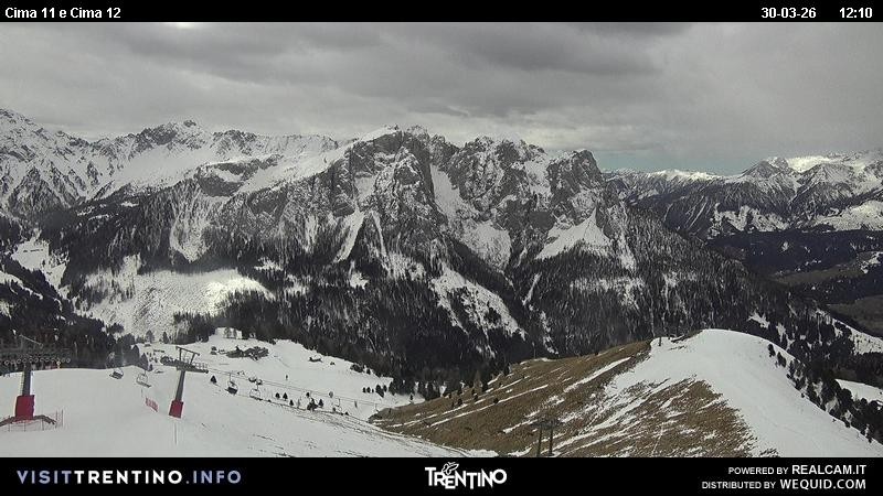 Archived image Webcam Buffaure - Col de Valvacin